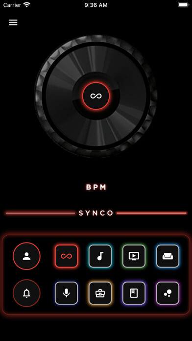Emulate iPhone app Synco - DJ Network & Music using MyAndroid Emulate iPhone app Synco - DJ Network & Music using MyAndroid