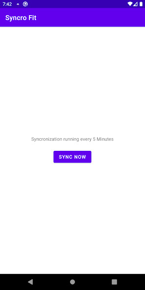 Run android online APK SyncroFit - Automatic Data Sync from MyAndroid or emulate SyncroFit - Automatic Data Sync using MyAndroid