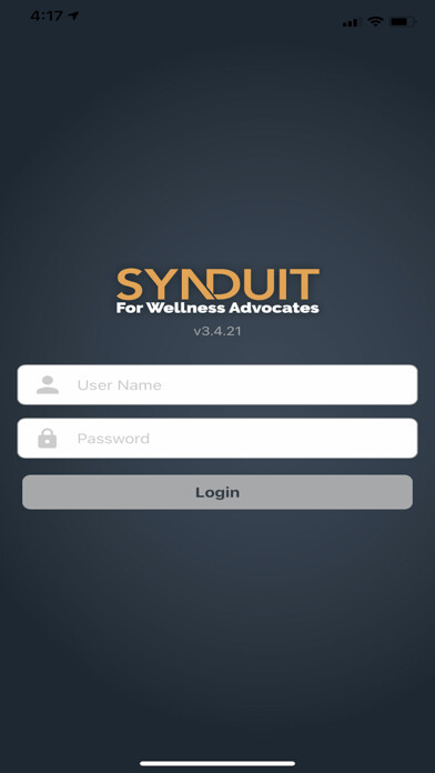 Emulate iPhone app SYNDUIT 4 WELLNESS ADVOCATES using MyAndroid Emulate iPhone app SYNDUIT 4 WELLNESS ADVOCATES using MyAndroid