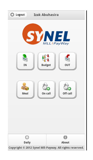 Emulate iPhone app Synel Time & Attendance App using MyAndroid Emulate iPhone app Synel Time & Attendance App using MyAndroid