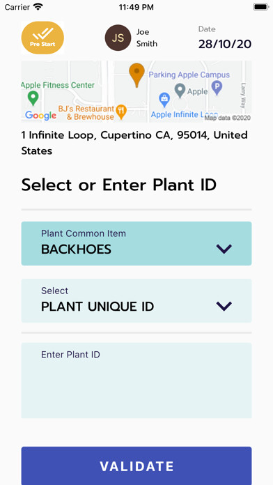 Emulate iPhone app Synergy Prestart Checklist using MyAndroid Emulate iPhone app Synergy Prestart Checklist using MyAndroid