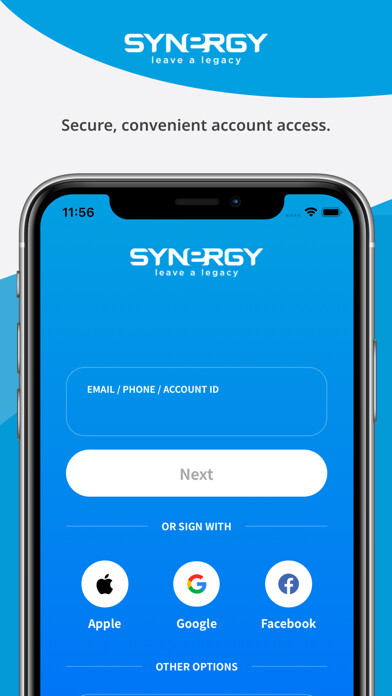 Emulate iPhone app Synergy WorldWide using MyAndroid