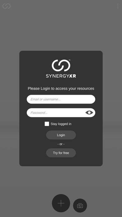 Emulate iPhone app SynergyXR – AR Viewer using MyAndroid Emulate iPhone app SynergyXR – AR Viewer using MyAndroid