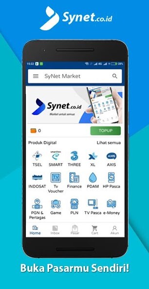 Run android online APK SYNET Market: Voucher TV, Games Pulsa Murah from MyAndroid or emulate SYNET Market: Voucher TV, Games Pulsa Murah using MyAndroid Run android online APK SYNET Market: Voucher TV, Games Pulsa Murah from MyAndroid or emulate SYNET Market: Voucher TV, Games Pulsa Murah using MyAndroid