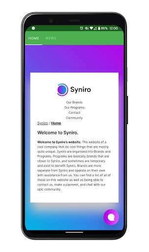 Run android online APK Syniro from MyAndroid or emulate Syniro using MyAndroid