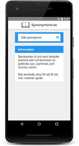 Run android online APK Synonymer from MyAndroid or emulate Synonymer using MyAndroid Run android online APK Synonymer from MyAndroid or emulate Synonymer using MyAndroid