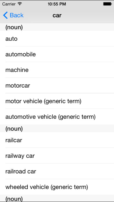 Emulate iPhone app Synonyms En using MyAndroid Emulate iPhone app Synonyms En using MyAndroid