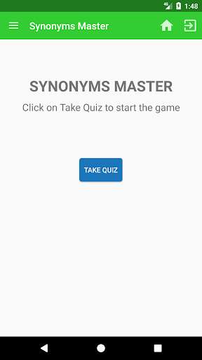 Run android online APK Synonyms Master - Quiz game from MyAndroid or emulate Synonyms Master - Quiz game using MyAndroid