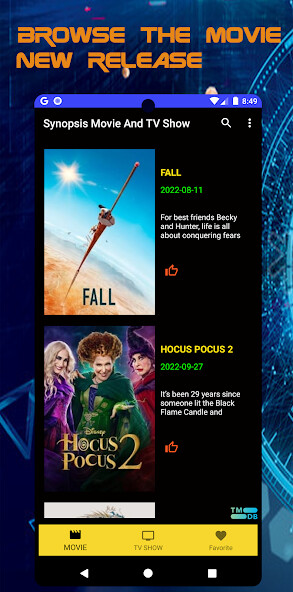 Run android online APK Synopsis Movie And TV Show from MyAndroid or emulate Synopsis Movie And TV Show using MyAndroid Run android online APK Synopsis Movie And TV Show from MyAndroid or emulate Synopsis Movie And TV Show using MyAndroid