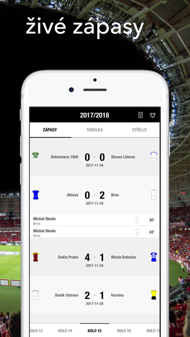 Emulate iPhone app Synot Liga - zapasy a vysledky using MyAndroid Emulate iPhone app Synot Liga - zapasy a vysledky using MyAndroid