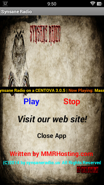 Emulate Android APK Synsane Radio