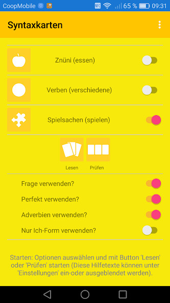 Emulate iPhone app Syntaxkarten using MyAndroid Emulate iPhone app Syntaxkarten using MyAndroid