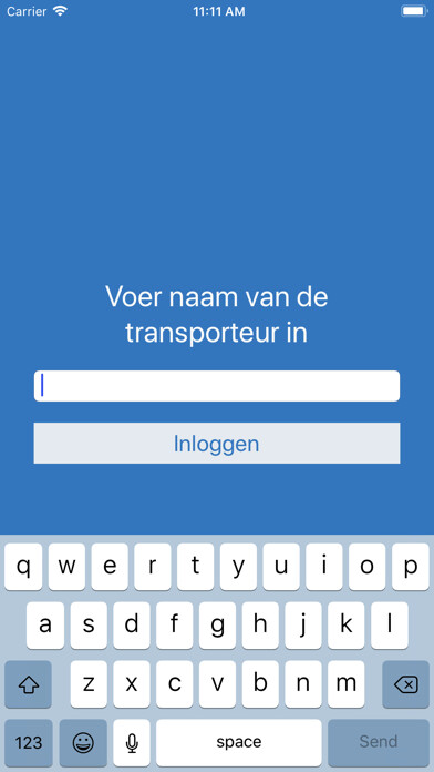 Emulate iPhone app Syntec Transport using MyAndroid