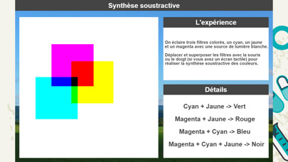 Emulate iPhone app Synthèse soustractive using MyAndroid Emulate iPhone app Synthèse soustractive using MyAndroid