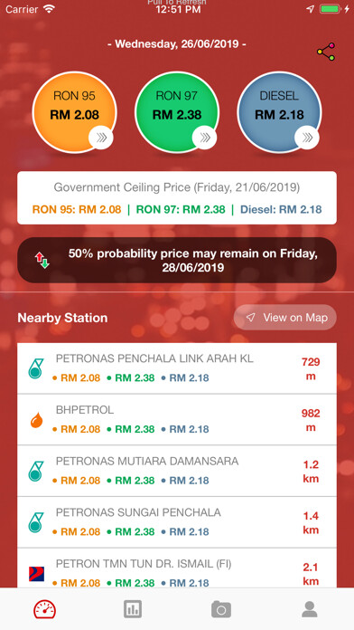 Emulate iPhone app SyokDriver- Malaysia Petrol using MyAndroid Emulate iPhone app SyokDriver- Malaysia Petrol using MyAndroid