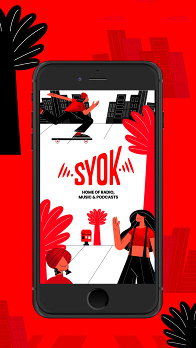 Emulate iPhone app SYOK - Radio, Music & Podcasts using MyAndroid Emulate iPhone app SYOK - Radio, Music & Podcasts using MyAndroid