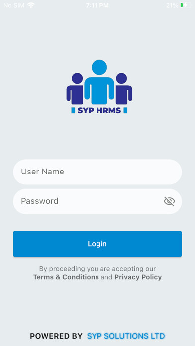 Emulate iPhone app SYP HRMS using MyAndroid Emulate iPhone app SYP HRMS using MyAndroid