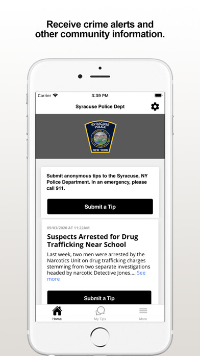 Emulate iPhone app Syracuse PD using MyAndroid Emulate iPhone app Syracuse PD using MyAndroid