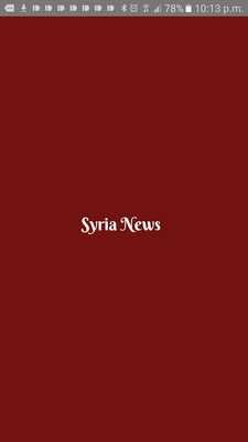 Emulate Android APK Syria News - Latest News