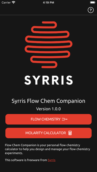Emulate iPhone app Syrris Flow Chem Companion using MyAndroid Emulate iPhone app Syrris Flow Chem Companion using MyAndroid
