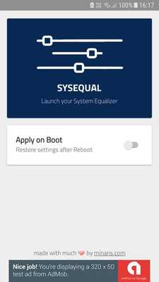 Emulate Android APK Sysequal