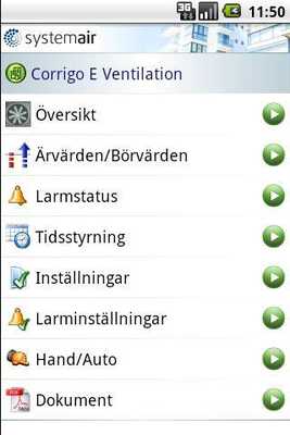 Emulate Android APK Systemair Building Access