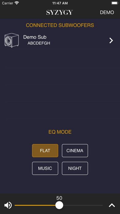 Emulate iPhone app Syzygy Sub Control 2.0 using MyAndroid