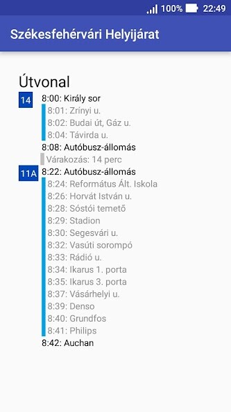 Run android online APK Székesfehérvári Helyijárat from MyAndroid or emulate Székesfehérvári Helyijárat using MyAndroid