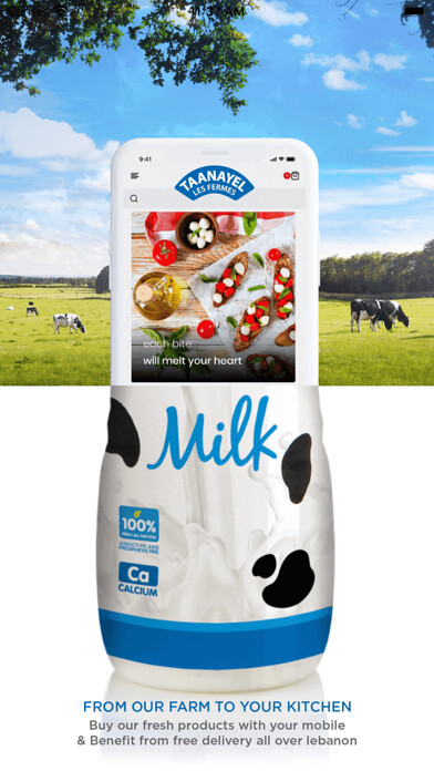 Emulate iPhone app Taanayel Les Fermes Delivery using MyAndroid Emulate iPhone app Taanayel Les Fermes Delivery using MyAndroid