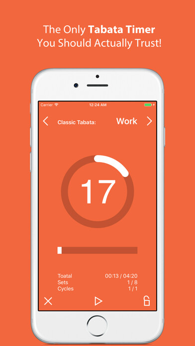 Emulate iPhone app Tabaline - Tabata Timer Free using MyAndroid Emulate iPhone app Tabaline - Tabata Timer Free using MyAndroid