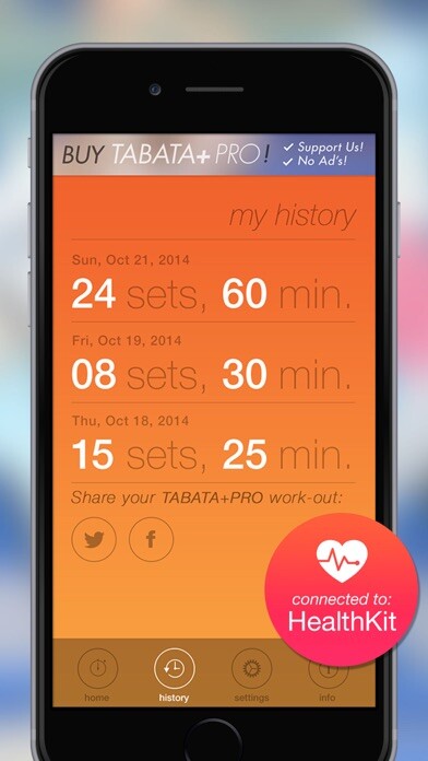 Emulate iPhone app Tabata+ Lite using MyAndroid Emulate iPhone app Tabata+ Lite using MyAndroid