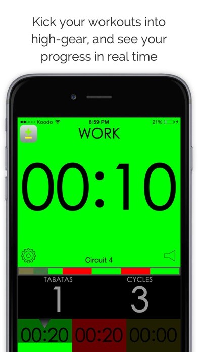 Emulate iPhone app Tabata Time Pro using MyAndroid Emulate iPhone app Tabata Time Pro using MyAndroid