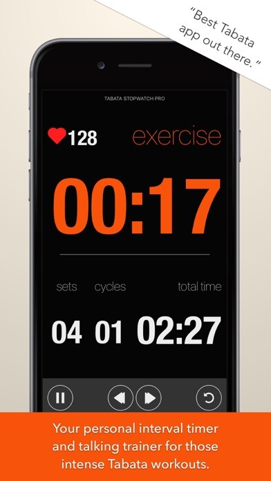 Emulate iPhone app Tabata Timer and HIIT Timer using MyAndroid Emulate iPhone app Tabata Timer and HIIT Timer using MyAndroid