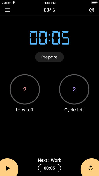 Emulate iPhone app Tabata Timer, HIIT Workout using MyAndroid Emulate iPhone app Tabata Timer, HIIT Workout using MyAndroid