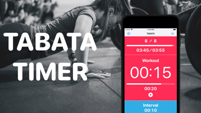 Emulate iPhone app TABATA Timer / Interval Timer using MyAndroid