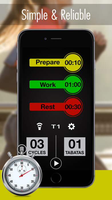 Emulate iPhone app Tabata Timer Pro - WOD Timer using MyAndroid Emulate iPhone app Tabata Timer Pro - WOD Timer using MyAndroid