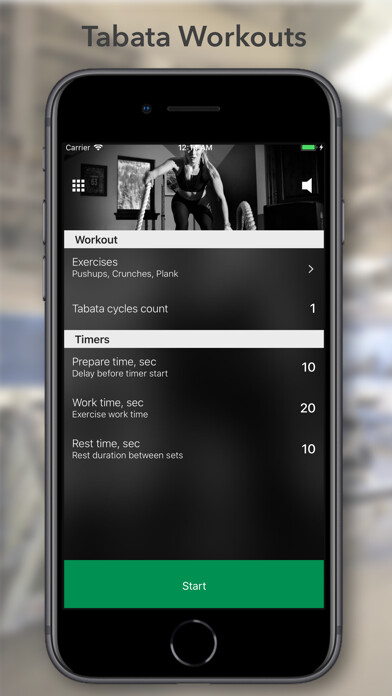 Emulate iPhone app Tabata Workouts using MyAndroid Emulate iPhone app Tabata Workouts using MyAndroid