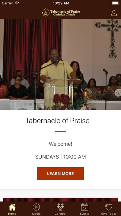 Emulate iPhone app Tabernacle of Praise CC using MyAndroid Emulate iPhone app Tabernacle of Praise CC using MyAndroid