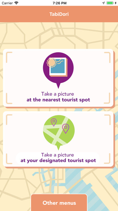 Emulate iPhone app TabiDori using MyAndroid