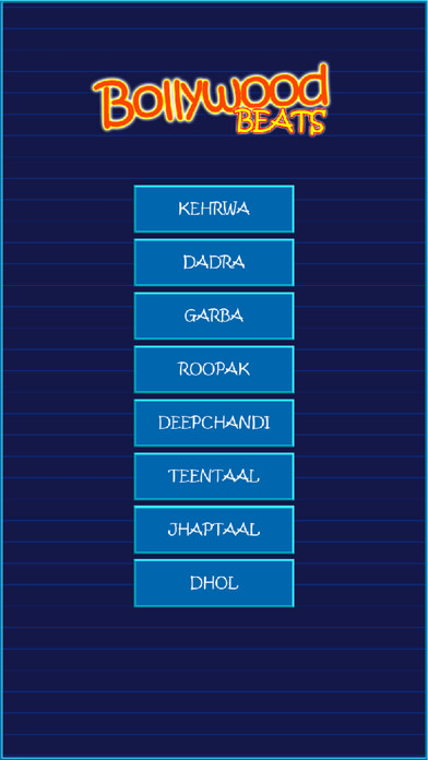 Emulate iPhone app Tabla Dholak Loops using MyAndroid
