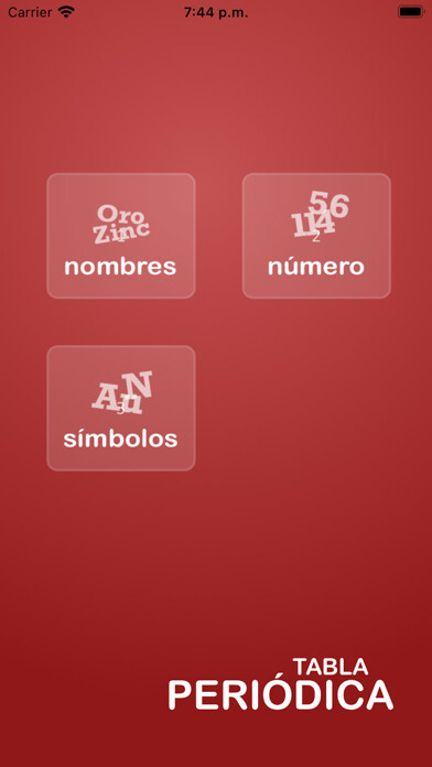 Emulate iPhone app Tabla Periodica de Elementos using MyAndroid Emulate iPhone app Tabla Periodica de Elementos using MyAndroid