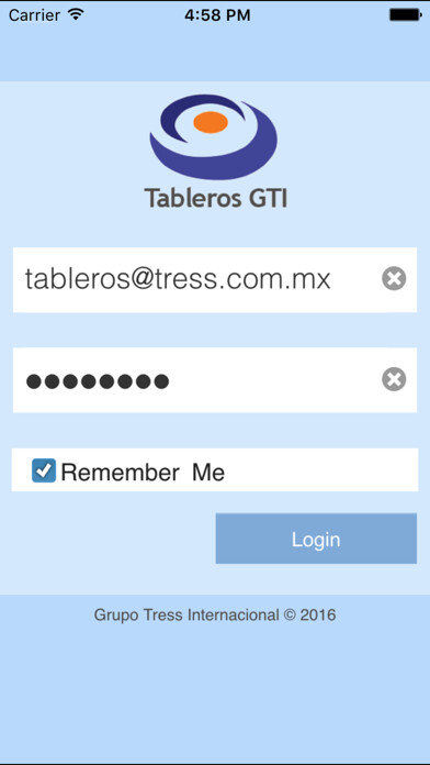 Emulate iPhone app Tableros GTI using MyAndroid Emulate iPhone app Tableros GTI using MyAndroid