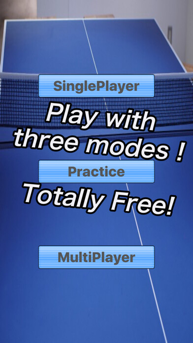 Emulate iPhone app Table Tennis Virtual using MyAndroid