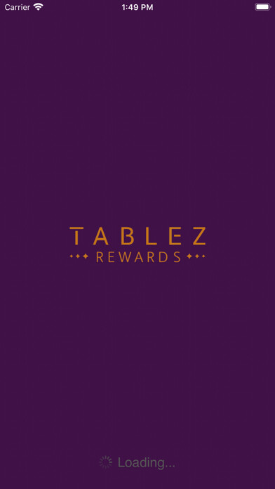 Emulate iPhone app Tablez Rewards using MyAndroid Emulate iPhone app Tablez Rewards using MyAndroid
