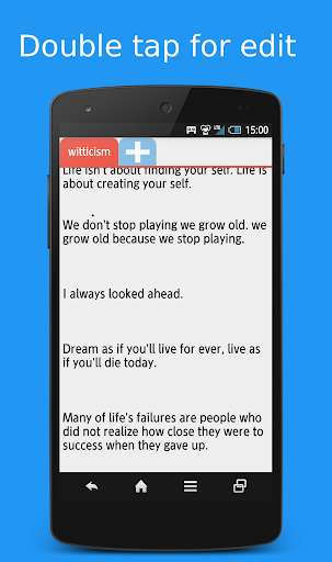 Emulate Android APK Tab Note   Simple Notepad