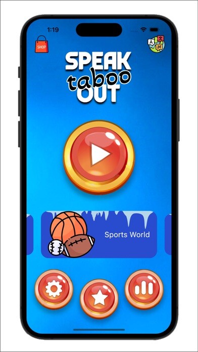 Emulate iPhone app Taboo - Speak Out using MyAndroid