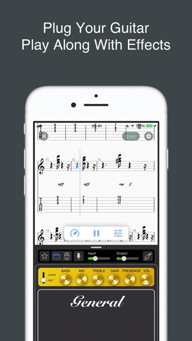 Emulate iPhone app Tab PlayAlong - Tab Player&Amp using MyAndroid Emulate iPhone app Tab PlayAlong - Tab Player&Amp using MyAndroid