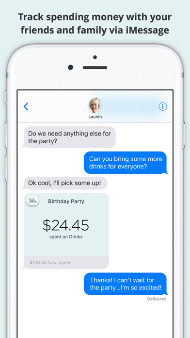 Emulate iPhone app Tabs - Shared Spending Tracker using MyAndroid Emulate iPhone app Tabs - Shared Spending Tracker using MyAndroid