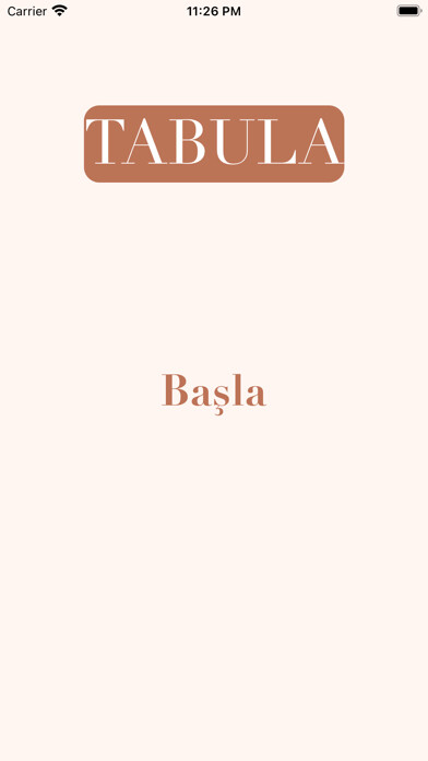 Emulate iPhone app Tabula Anlat Bakal?m using MyAndroid