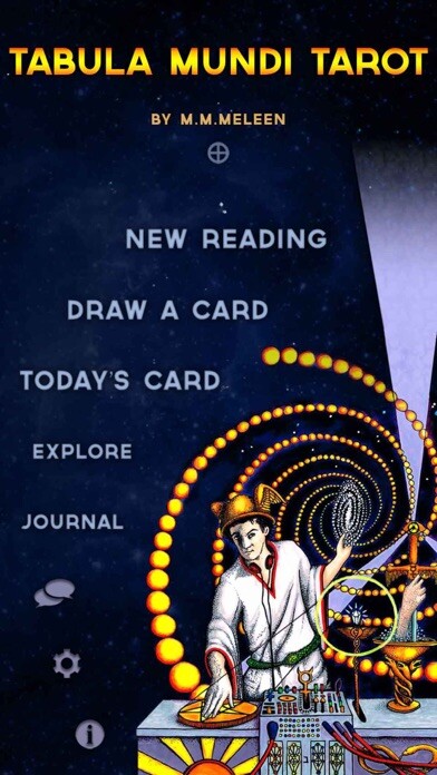 Emulate iPhone app Tabula Mundi Tarot using MyAndroid Emulate iPhone app Tabula Mundi Tarot using MyAndroid
